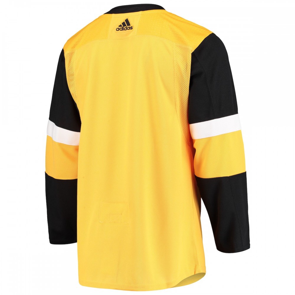 Pittsburgh Penguins Alternate Athletic Fit Team Jersey Gold - view 3