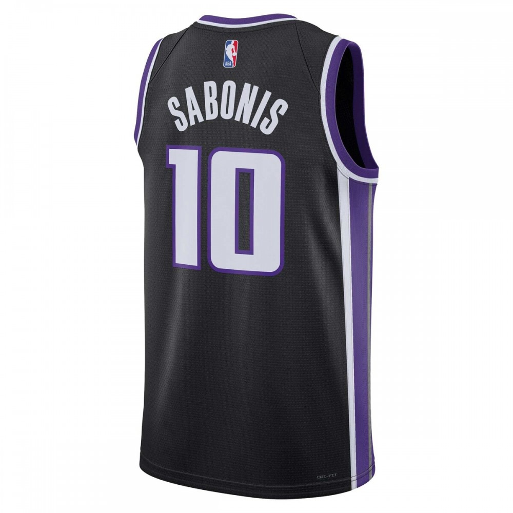 Domantas Sabonis Sacramento Kings Unisex Swingman Jersey Icon Edition Black - view 3
