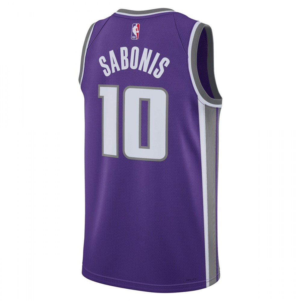 Domantas Sabonis Sacramento Kings Unisex 2022/23 Swingman Jersey Icon Edition Purple - view 3
