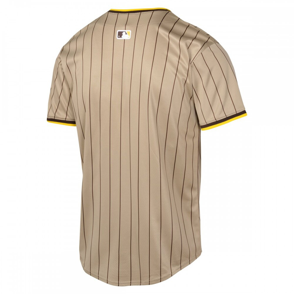 San Diego Padres Youth Alternate Limited Jersey Tan - view 3