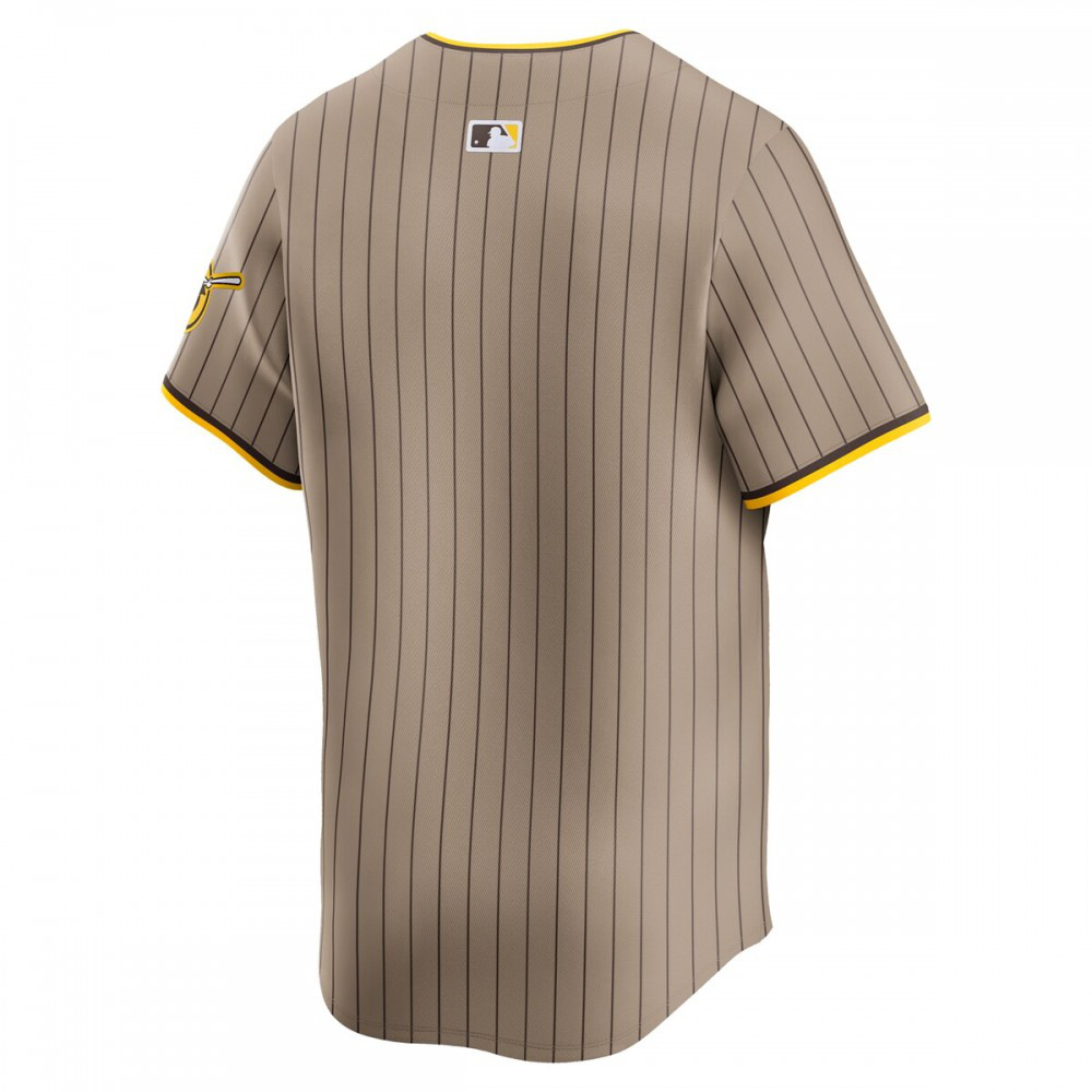 San Diego Padres Alternate Limited Jersey – Khaki - view 3