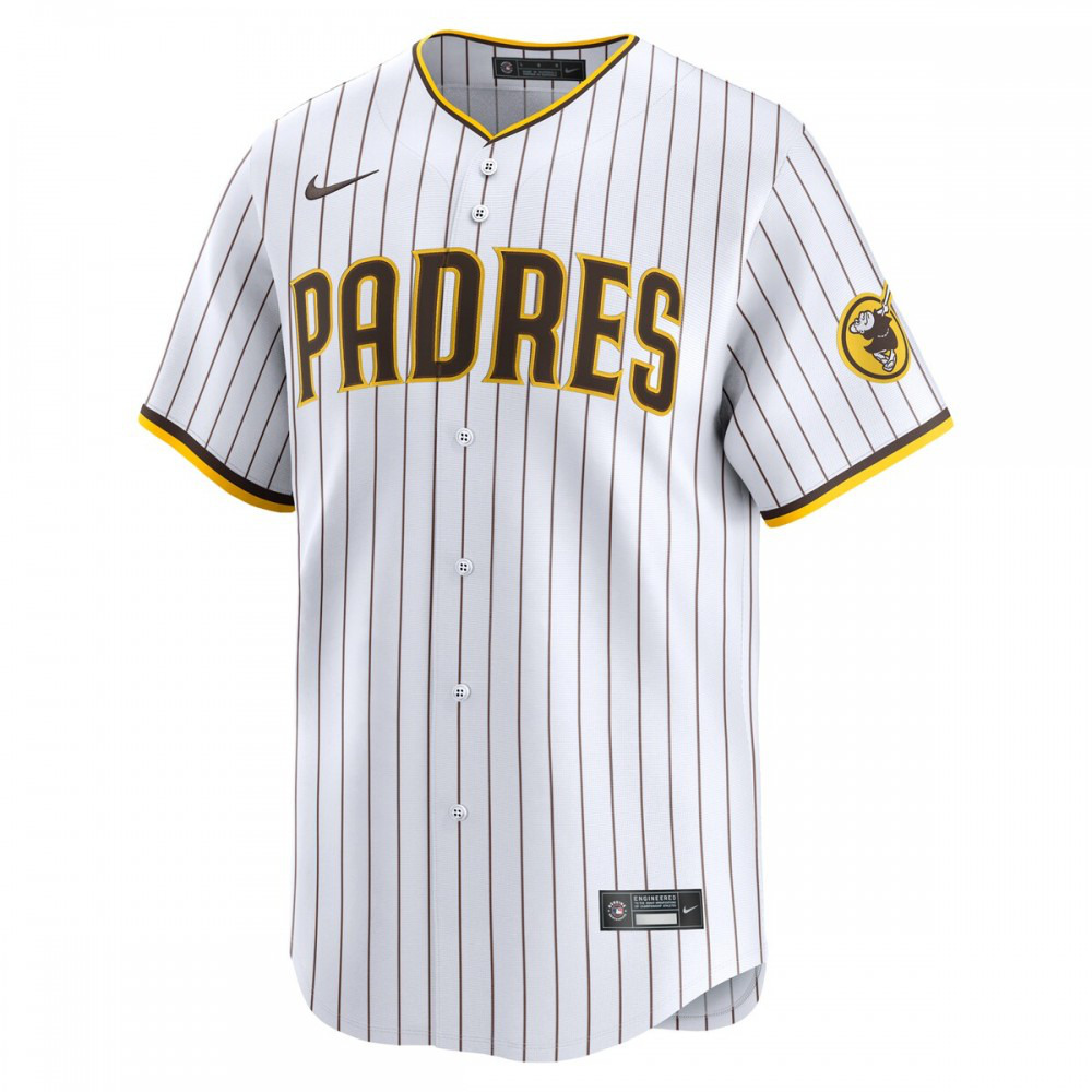 Manny Machado San Diego Padres Youth Home Limited Player Jersey White - view 2