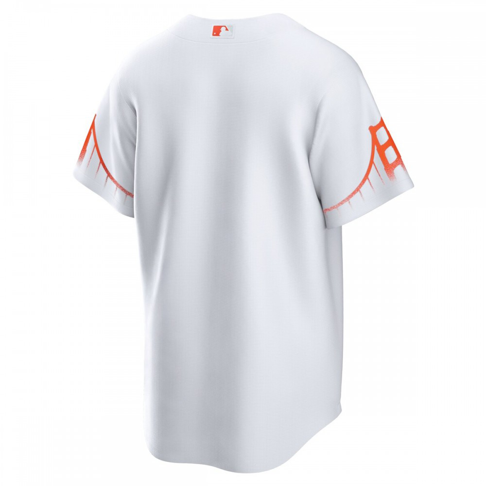 San Francisco Giants 2021 City Connect Replica Jersey White - view 3
