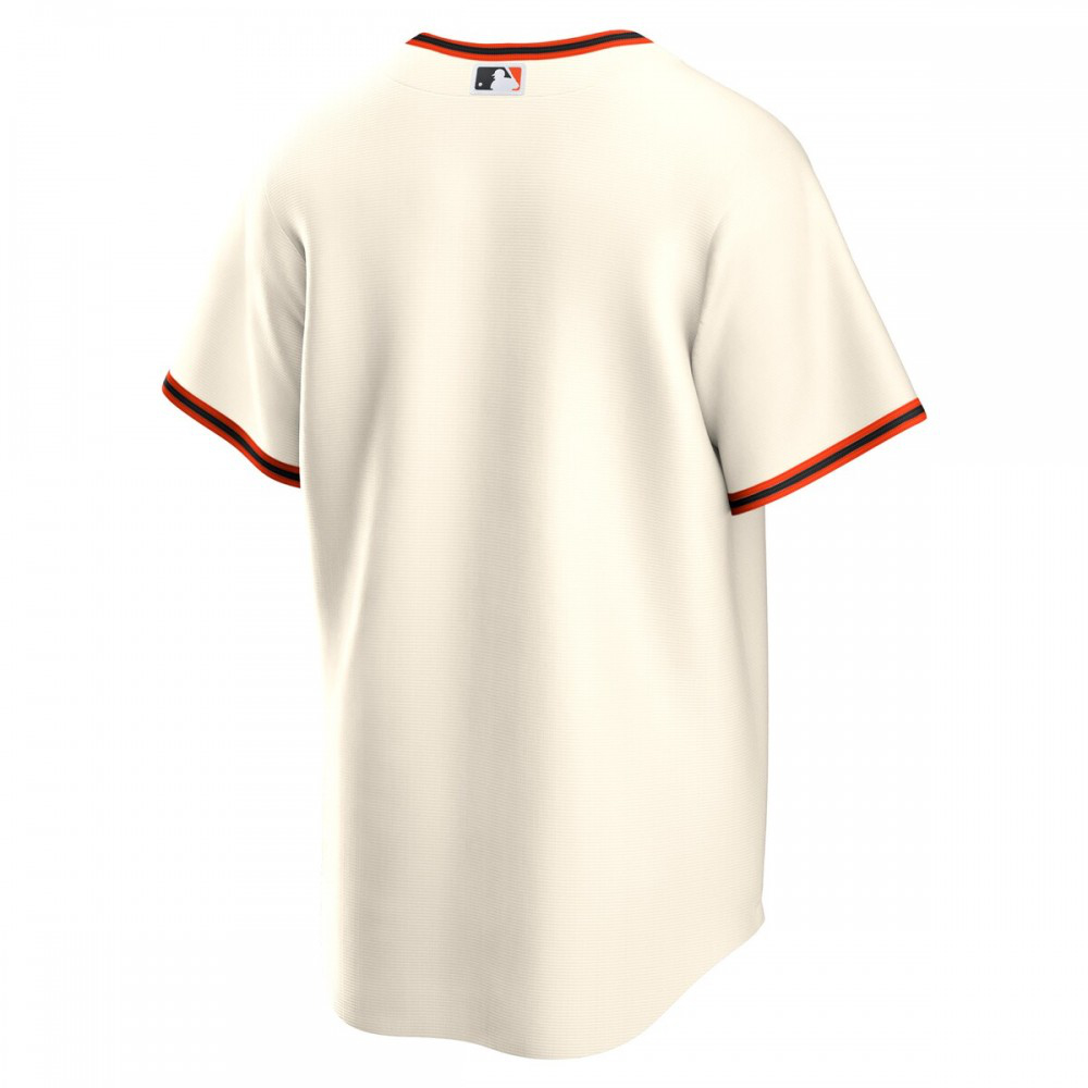San Francisco Giants Home Blank Replica Jersey Cream - view 3