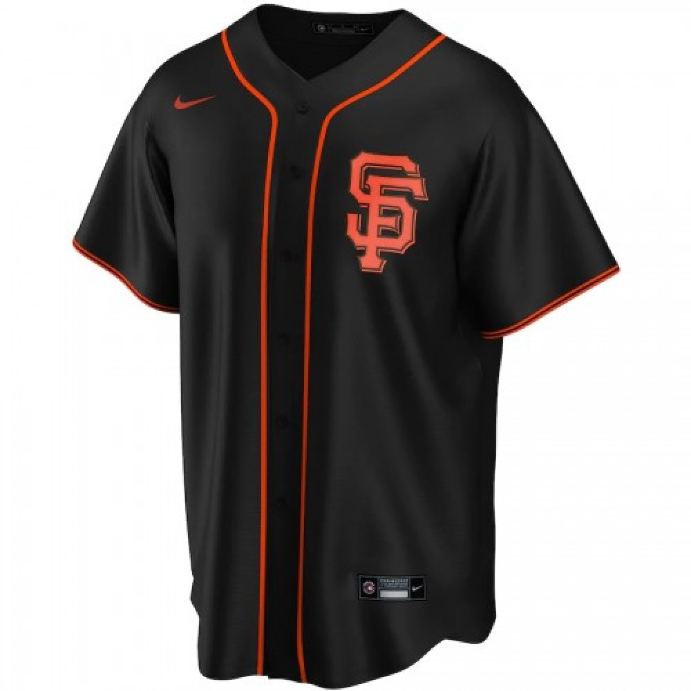 Men's San Francisco Giants Black Alternate 2020 Jersey - view 2