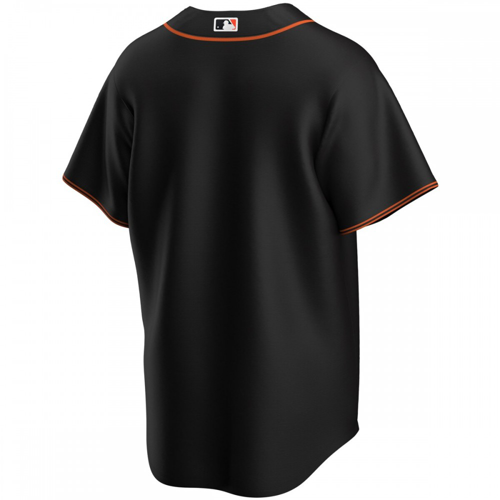 San Francisco Giants Youth Alternate Replica Team Jersey Black - view 3