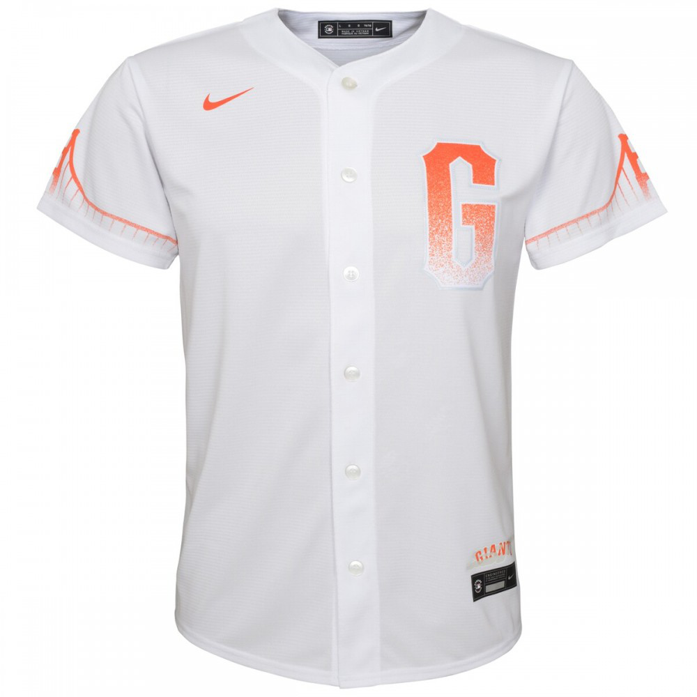 San Francisco Giants Youth City Connect Replica Jersey White - view 2
