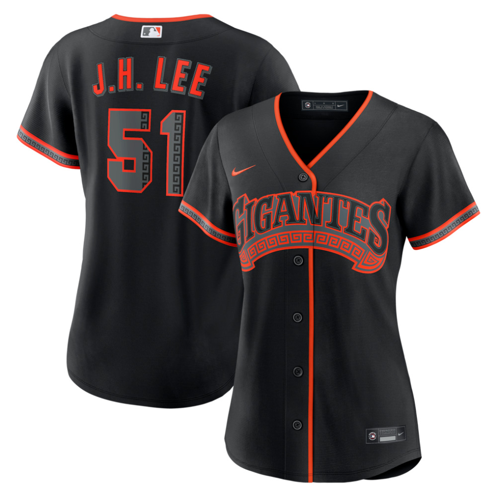 Jung Hoo Lee San Francisco Giants Women's Alternate Replica Jersey Black