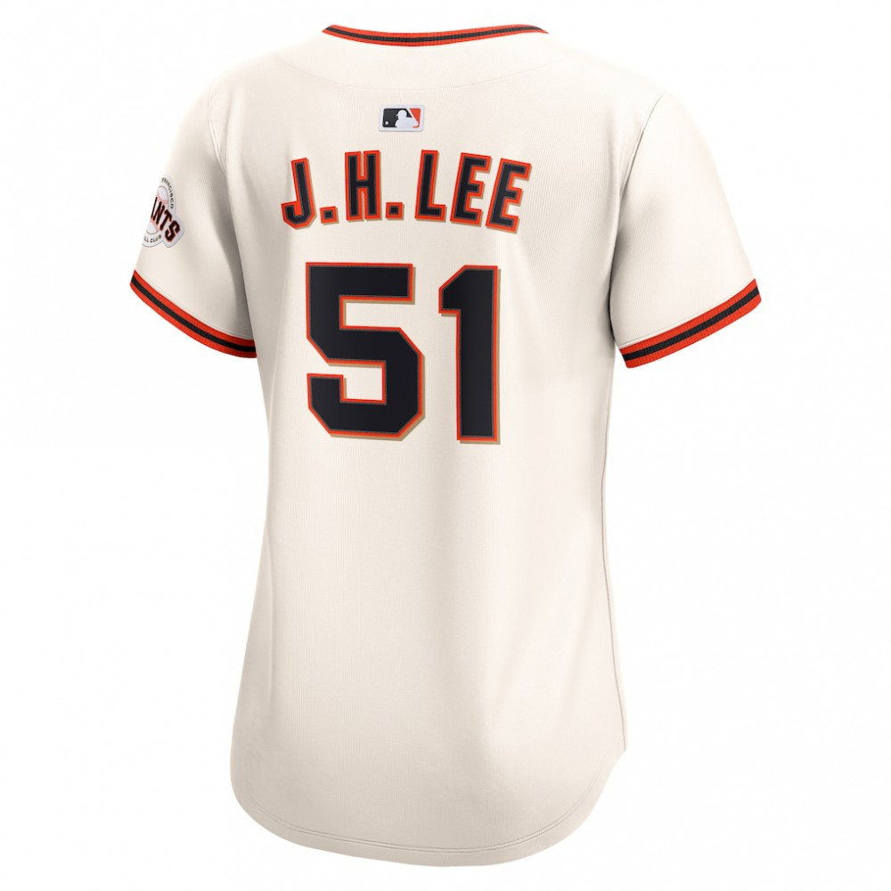 Jung Hoo Lee San Francisco Giants Women's Home Limited Jersey Cream - view 3