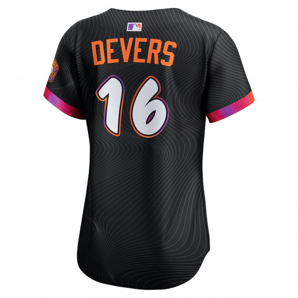 Rafael Devers San Francisco Giants Women's 2025 City Connect Limited Player Jersey Black - view 3