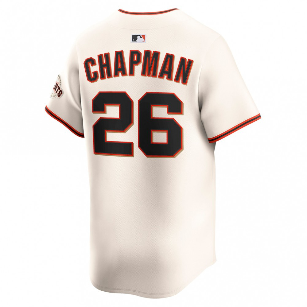 Matt Chapman San Francisco Giants Home Limited Player Jersey Cream - view 3