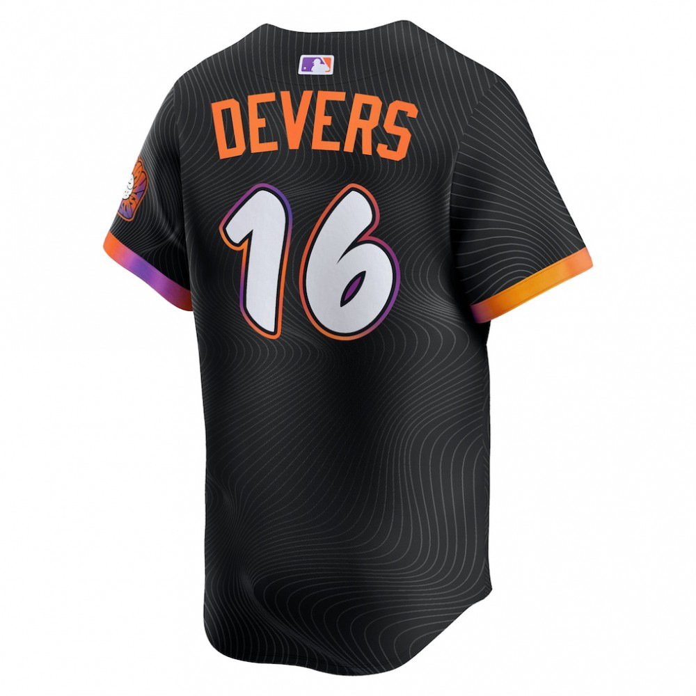 Rafael Devers San Francisco Giants 2025 City Connect Limited Player Jersey Black - view 3