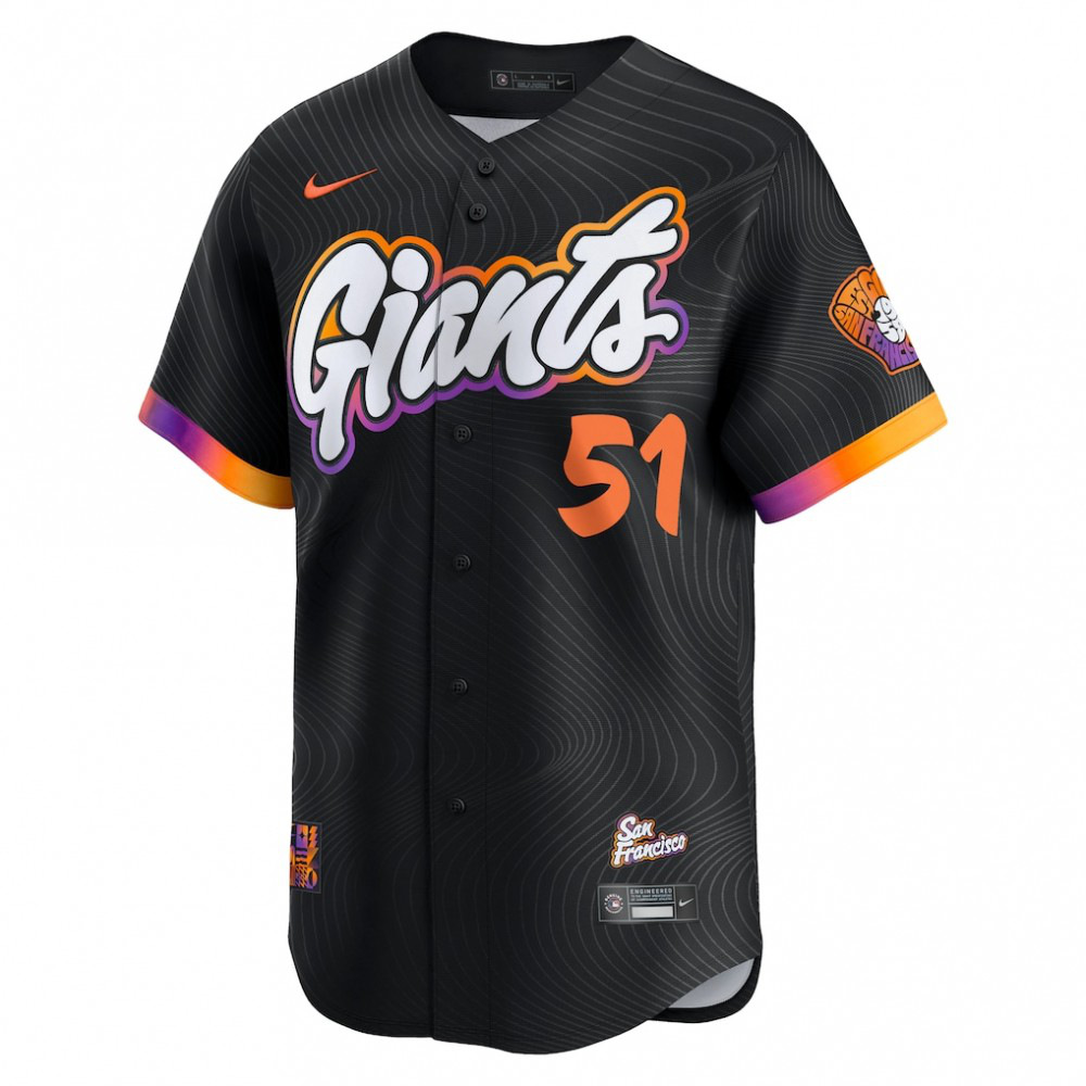 Jung Hoo Lee San Francisco Giants 2025 City Connect Limited Jersey Black - view 2
