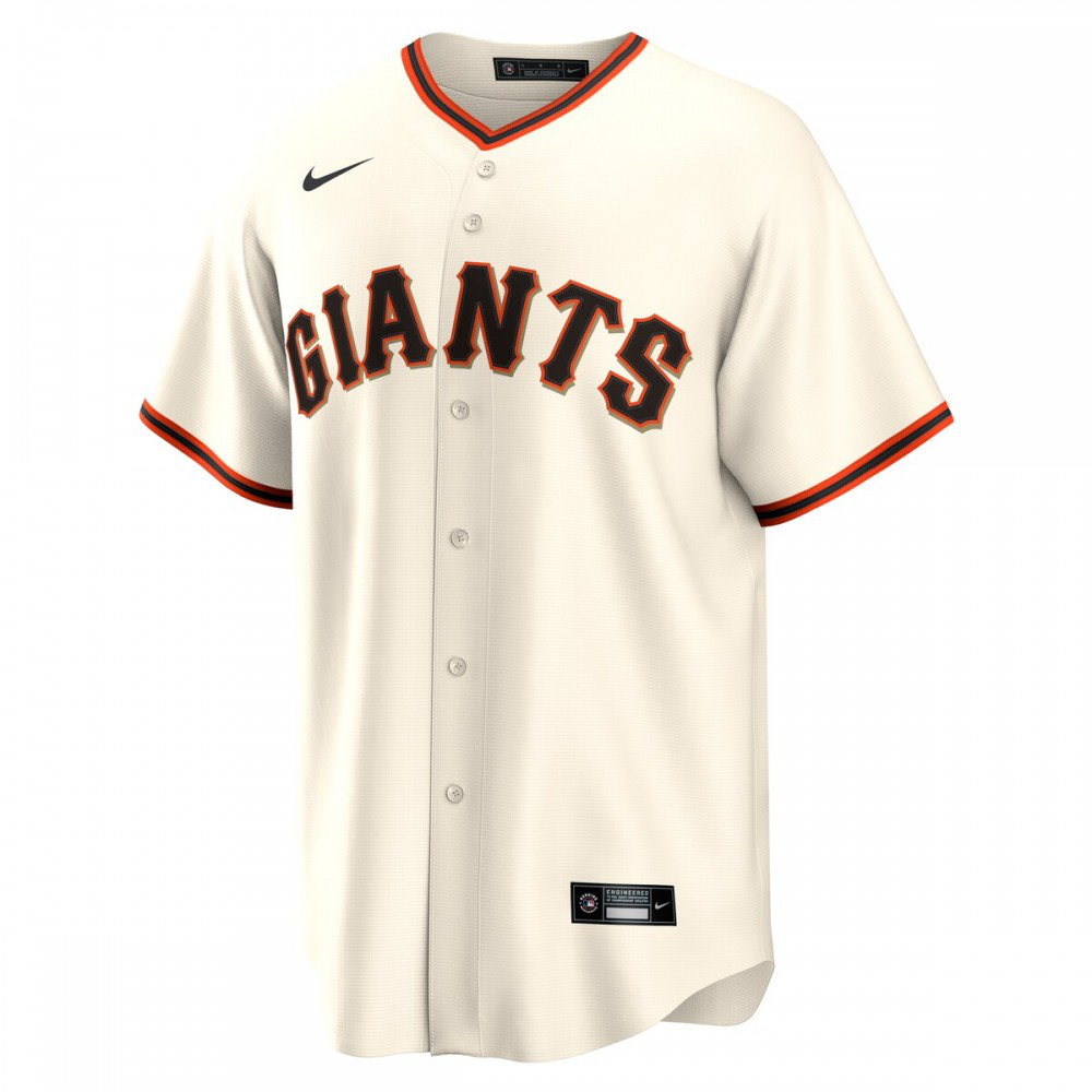 LaMonte Wade Jr. San Francisco Giants Home Replica Player Jersey Cream - view 2