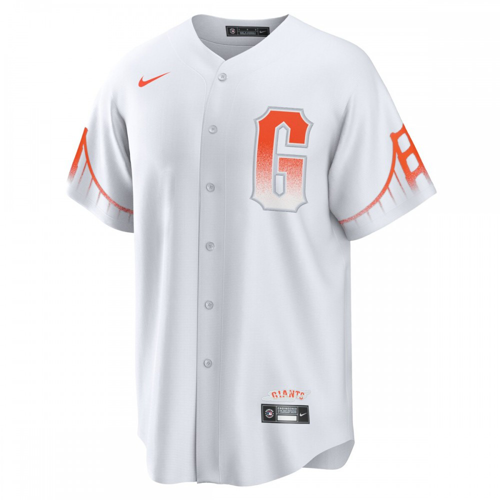 Brandon Crawford San Francisco Giants City Connect Replica Player Jersey White - view 2