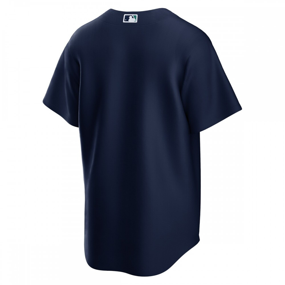 Seattle Mariners Alternate Replica Team Jersey Navy - view 3