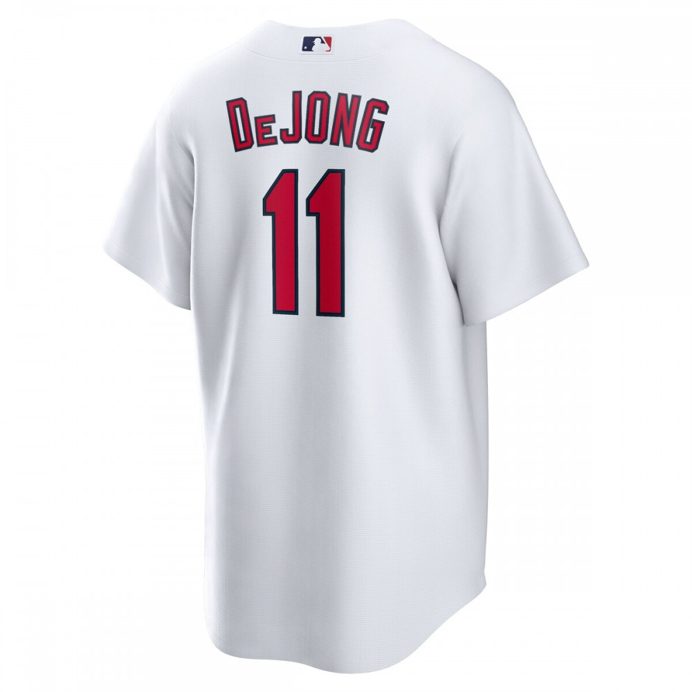 Paul DeJong St. Louis Cardinals Home Replica Player Jersey White - view 3