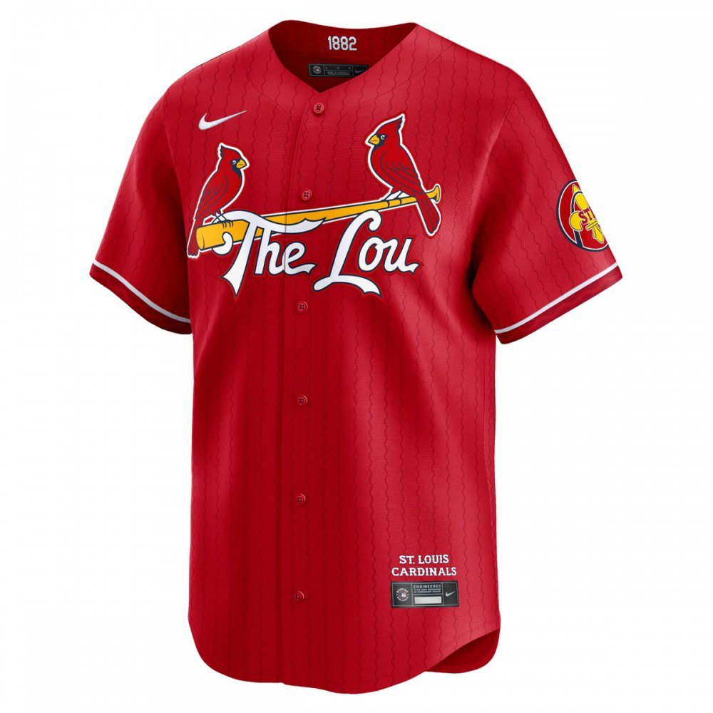 St. Louis Cardinals 2024 City Connect Limited Jersey Red - view 2