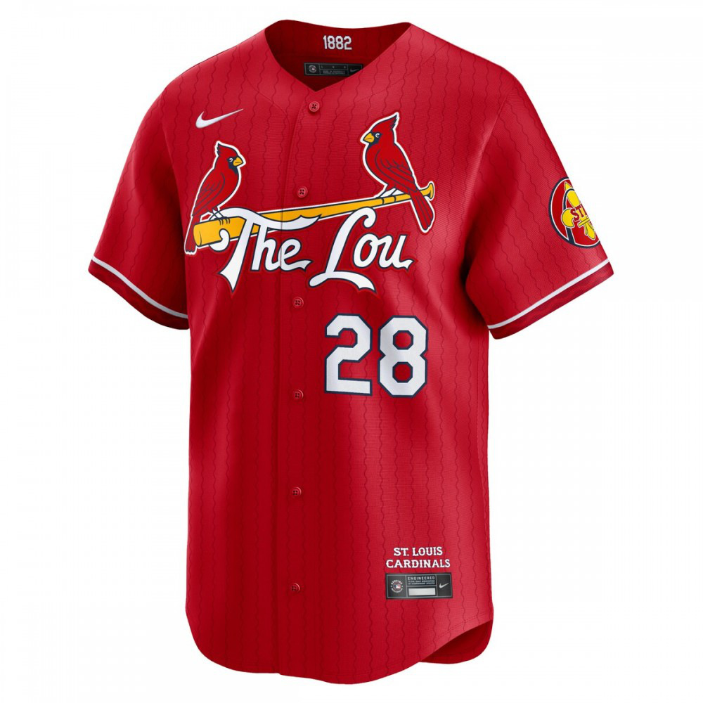 Nolan Arenado St. Louis Cardinals 2024 City Connect Limited Player Jersey Red - view 2