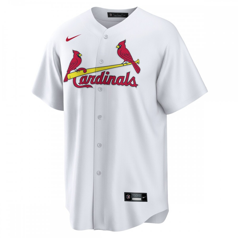 Paul DeJong St. Louis Cardinals Home Replica Player Jersey White - view 2