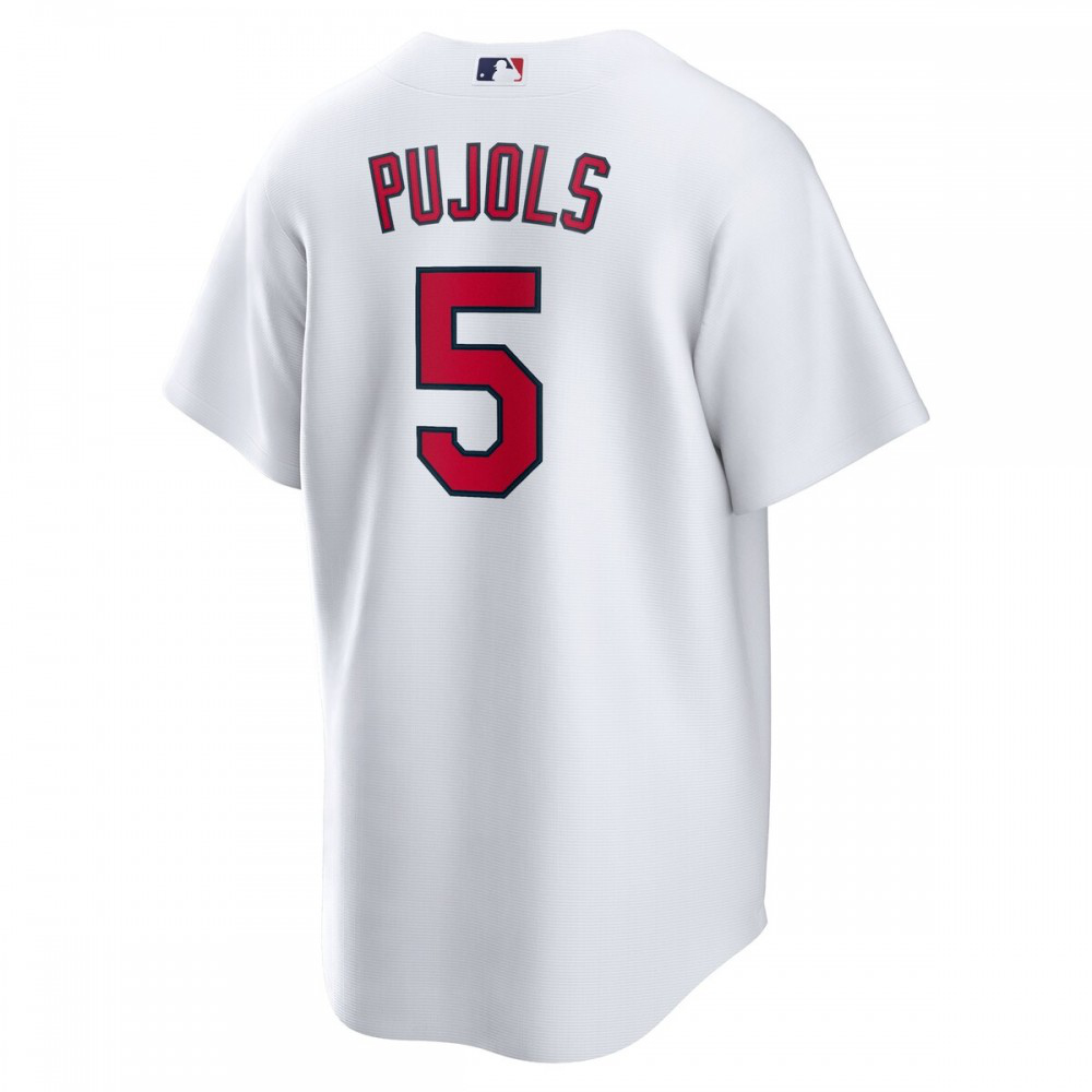 Albert Pujols St. Louis Cardinals Home Replica Player Jersey White - view 3
