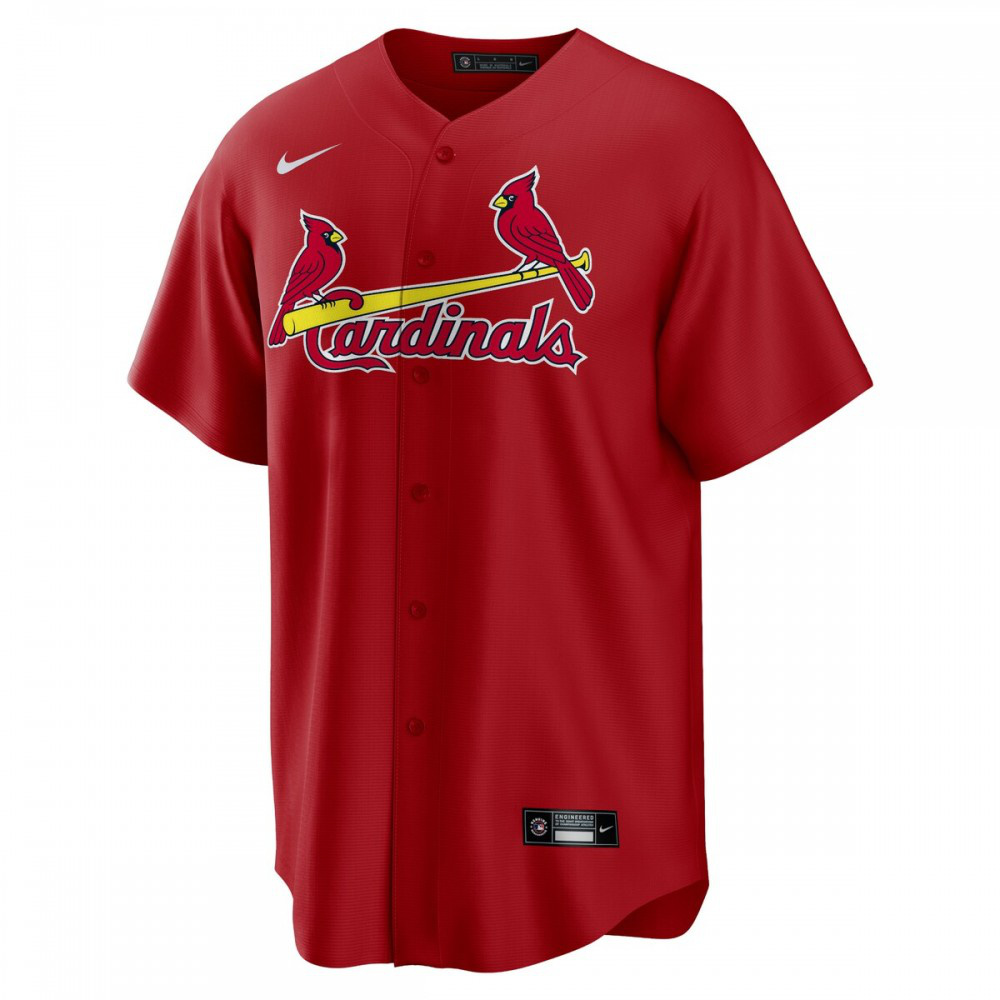 Nolan Arenado St. Louis Cardinals Alternate Replica Player Jersey Red - view 2