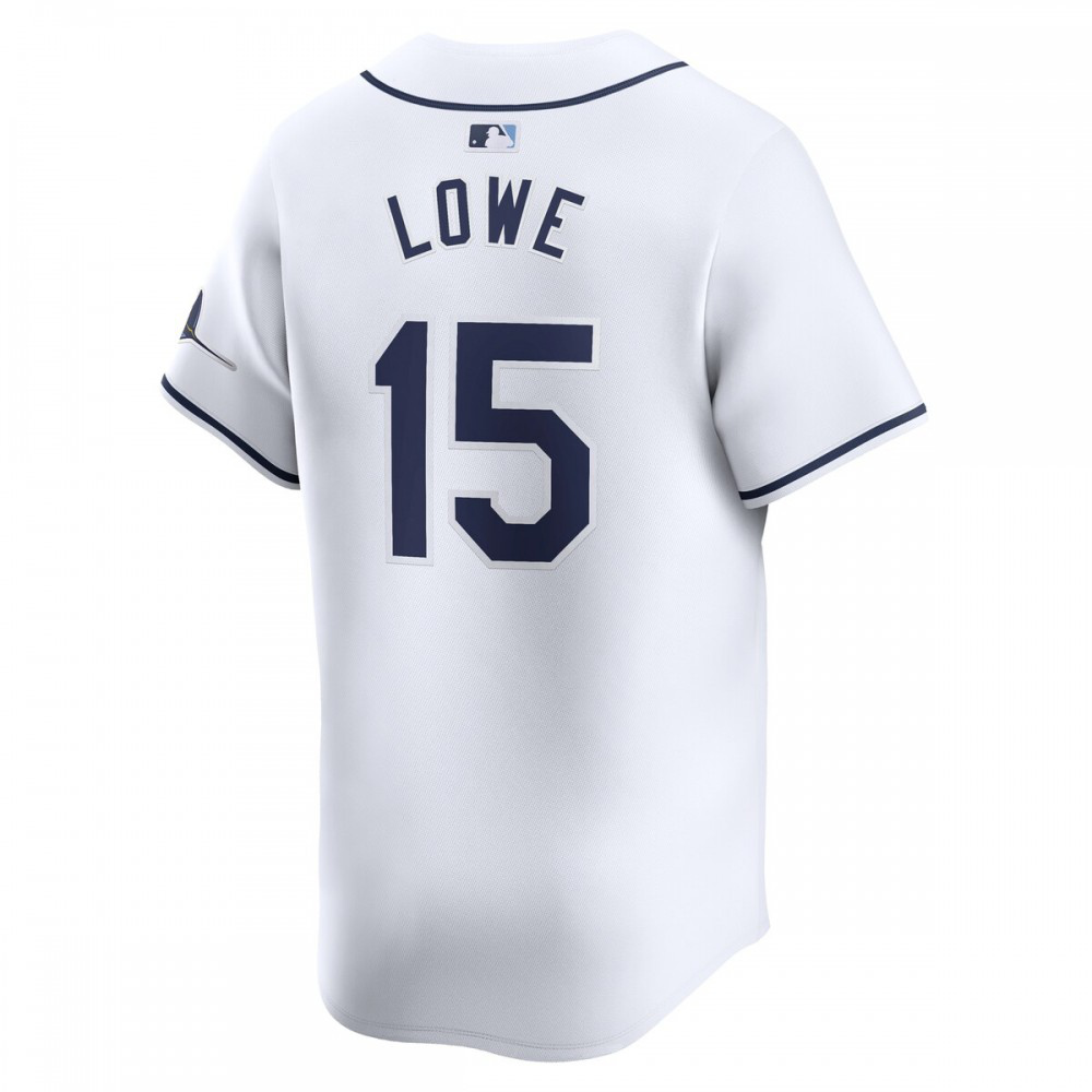 Josh Lowe Tampa Bay Rays Home Limited Player Jersey White - view 3