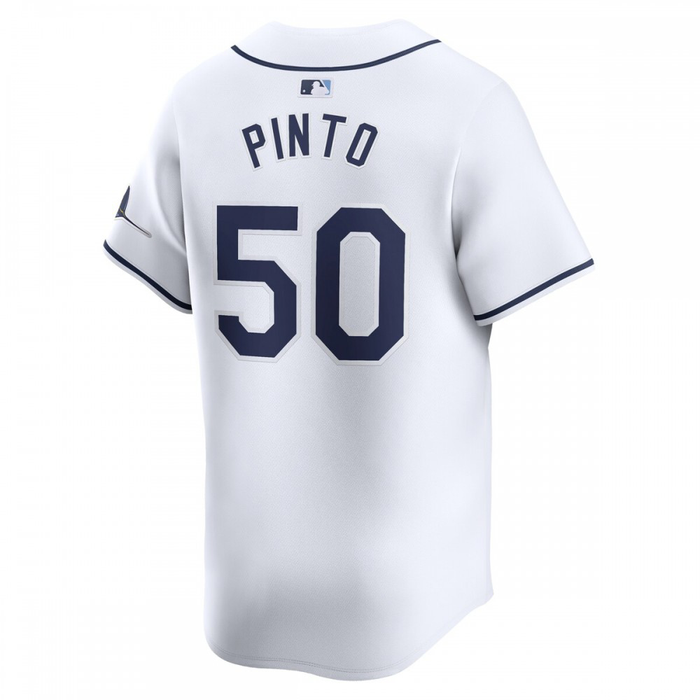 Rene Pinto Tampa Bay Rays Home Limited Player Jersey White - view 3