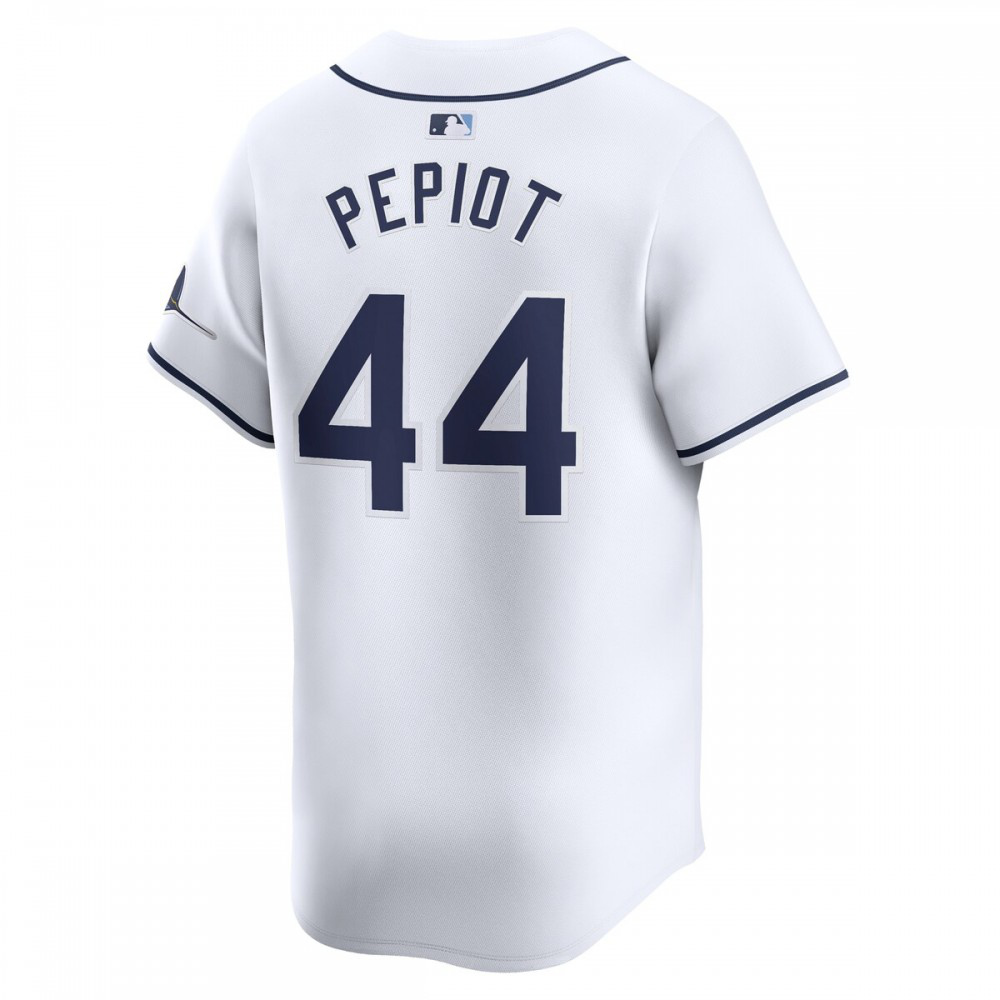 Ryan Pepiot Tampa Bay Rays Home Limited Player Jersey White - view 3