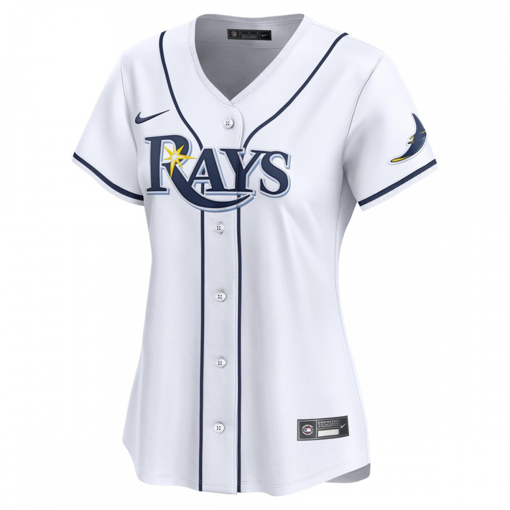 Tampa Bay Rays Women's Home Limited Jersey White - view 2