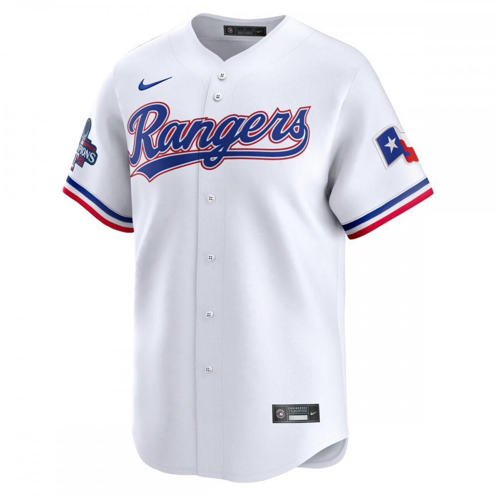 Marcus Semien Texas Rangers Home 2023 World Series Champions Limited Jersey White - view 2