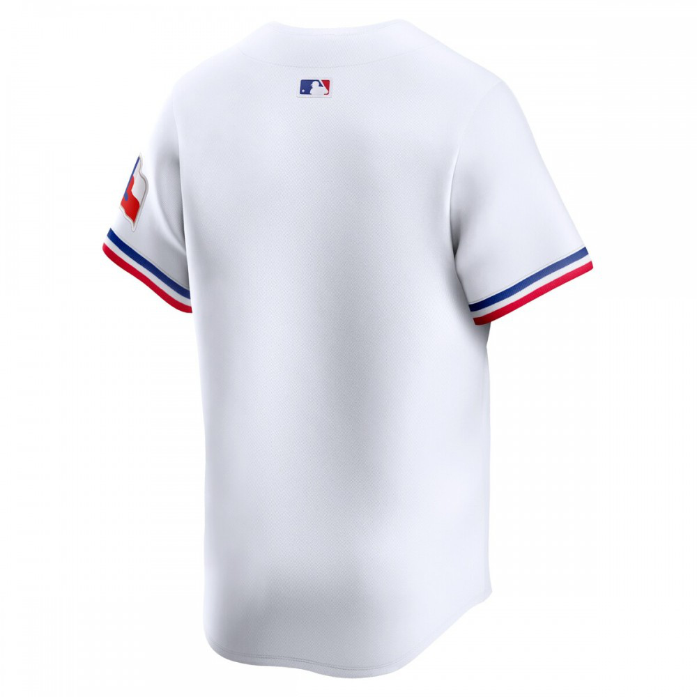 Texas Rangers Youth Home Limited Jersey White - view 3