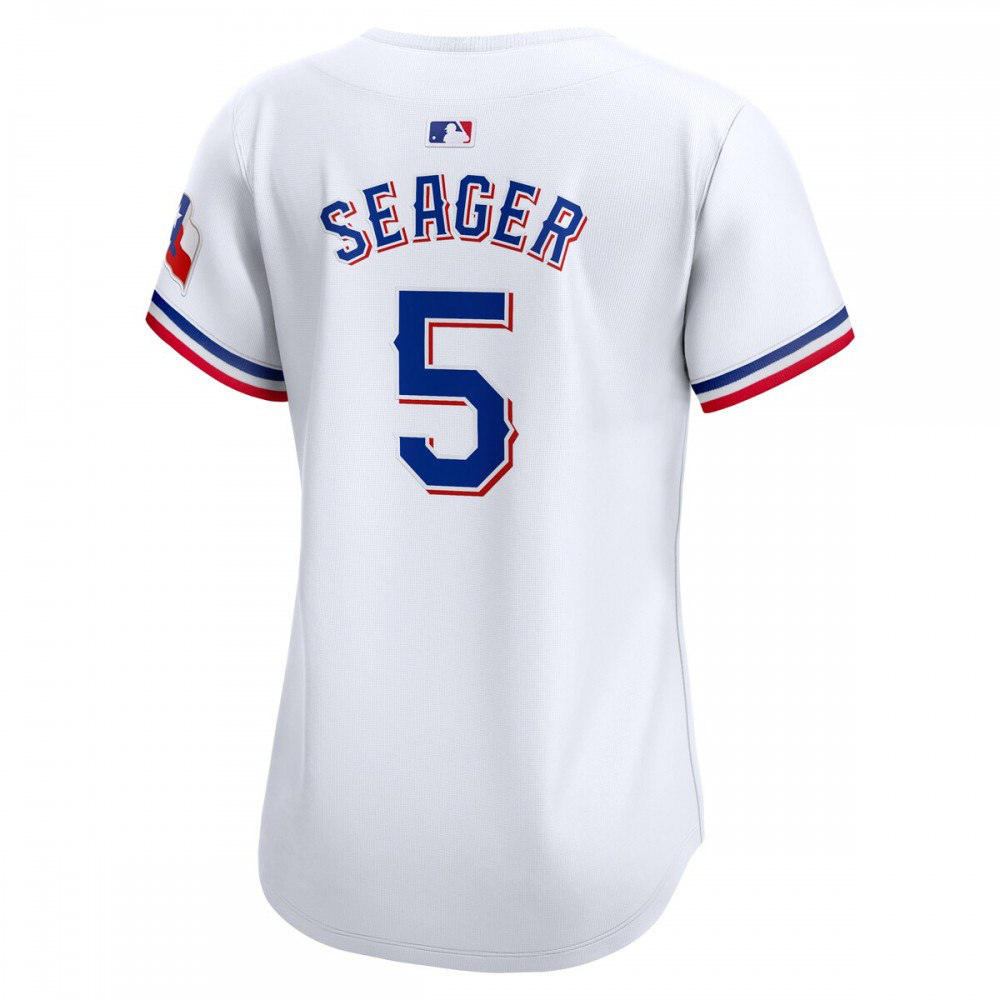 Corey Seager Texas Rangers Women's Home Limited Player Jersey White - view 3