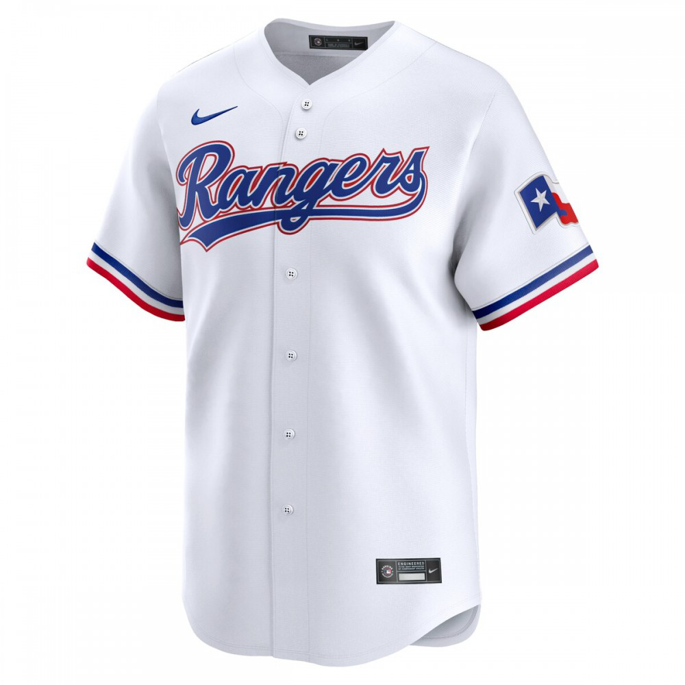 Josh Jung Texas Rangers Home Limited Player Jersey White - view 2