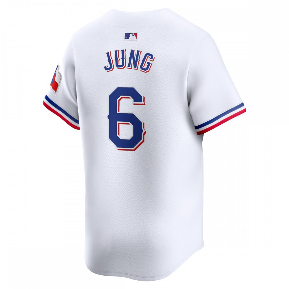 Josh Jung Texas Rangers Home Limited Player Jersey White - view 3