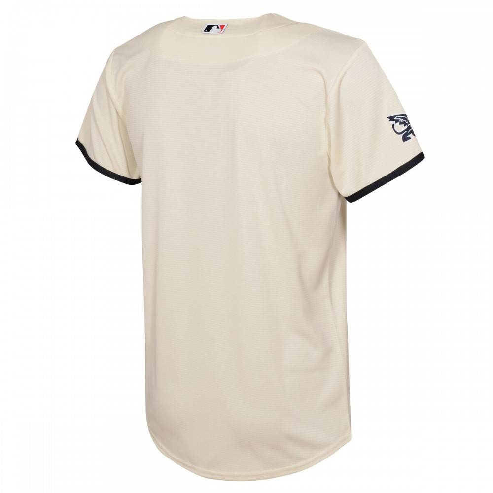 Texas Rangers Youth 2023 City Connect Replica Jersey Cream - view 3