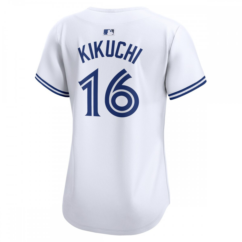 Yusei Kikuchi Toronto Blue Jays Women's Home Limited Player Jersey White - view 3