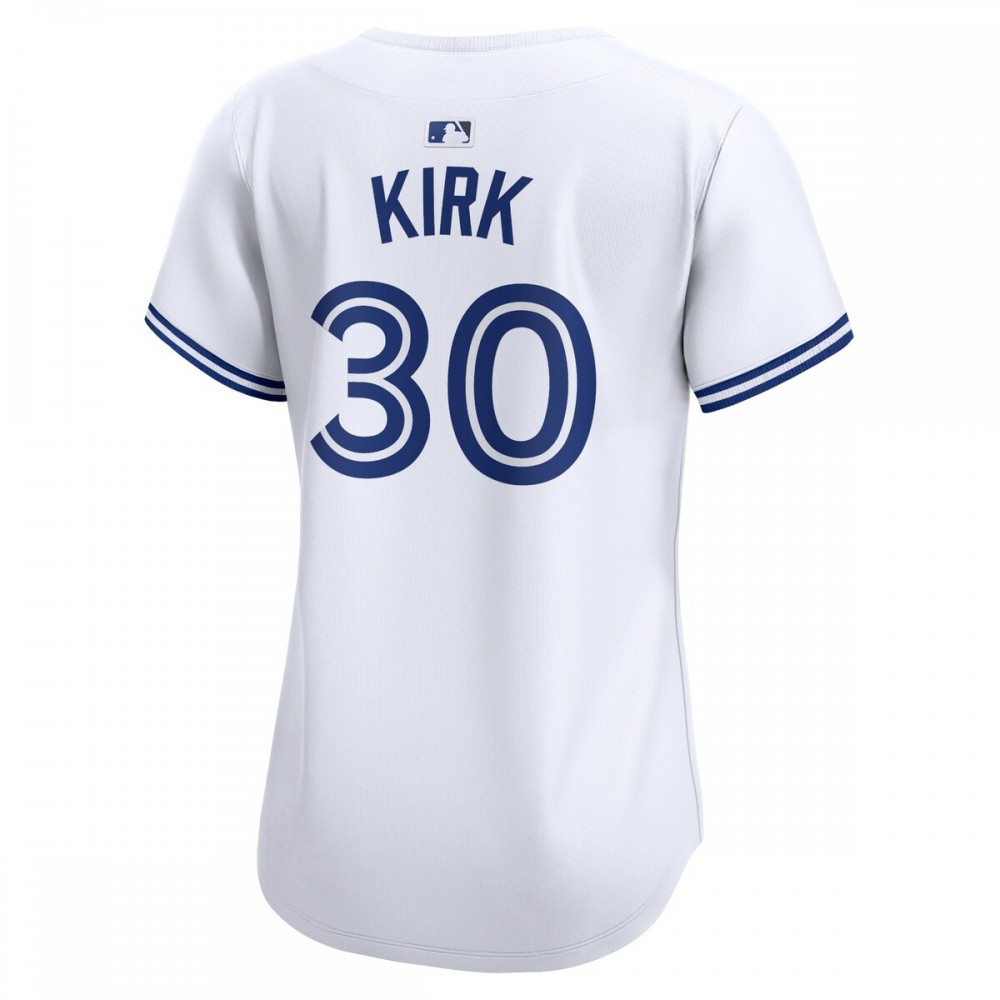 Alejandro Kirk Toronto Blue Jays Women's Home Limited Player Jersey White - view 3