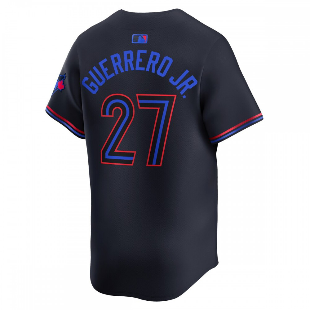 Vladimir Guerrero Jr. Toronto Blue Jays 2024 City Connect Limited Player Jersey Black - view 3