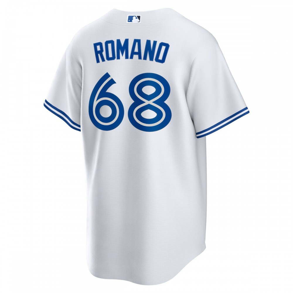 Jordan Romano Toronto Blue Jays Replica Player Jersey White - view 3
