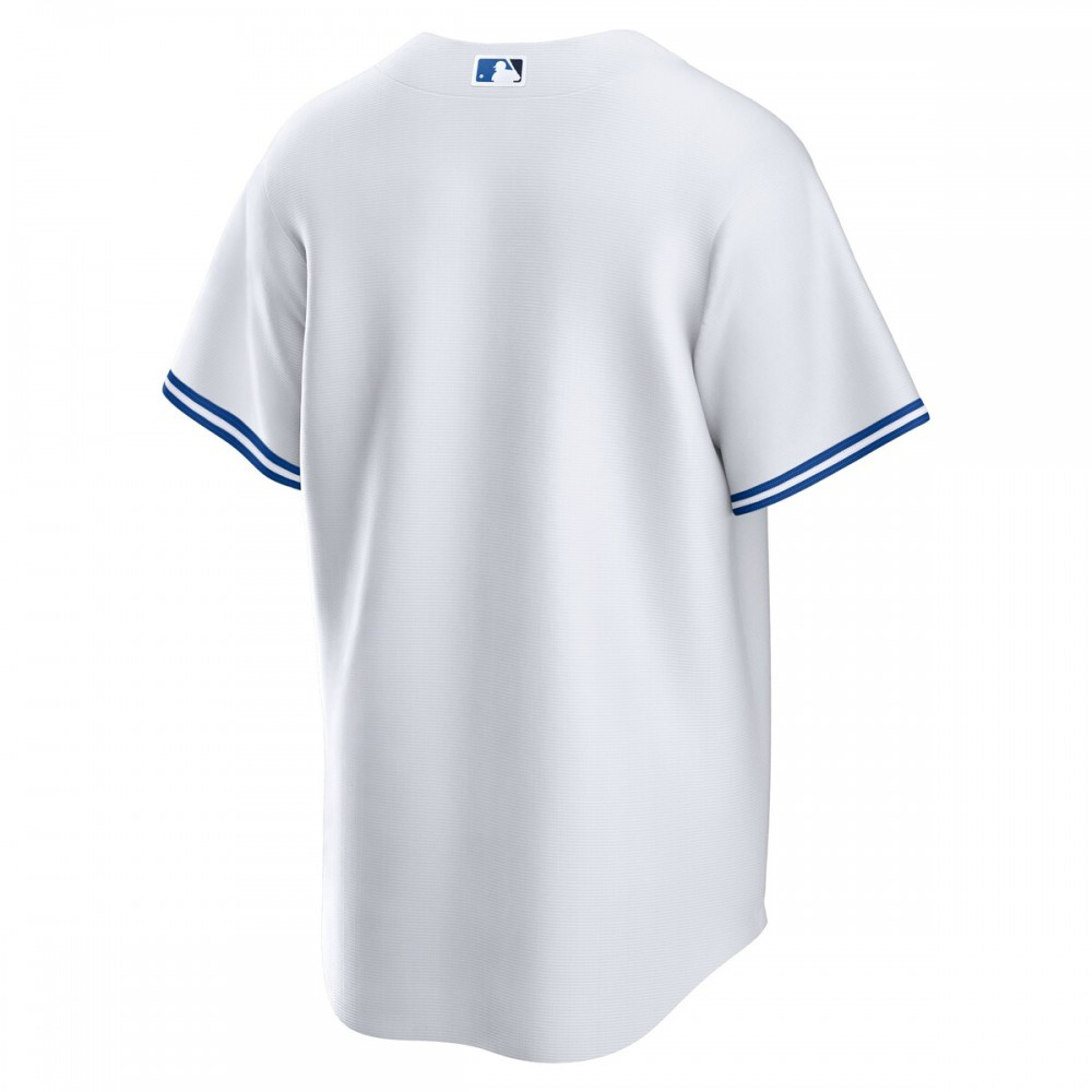 Toronto Blue Jays Home Blank Replica Jersey White - view 3