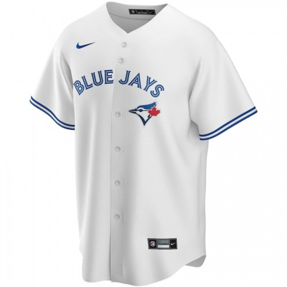 Men's Toronto Blue Jays GUERRERO JR. #27 White Home 2020 Jersey - view 2