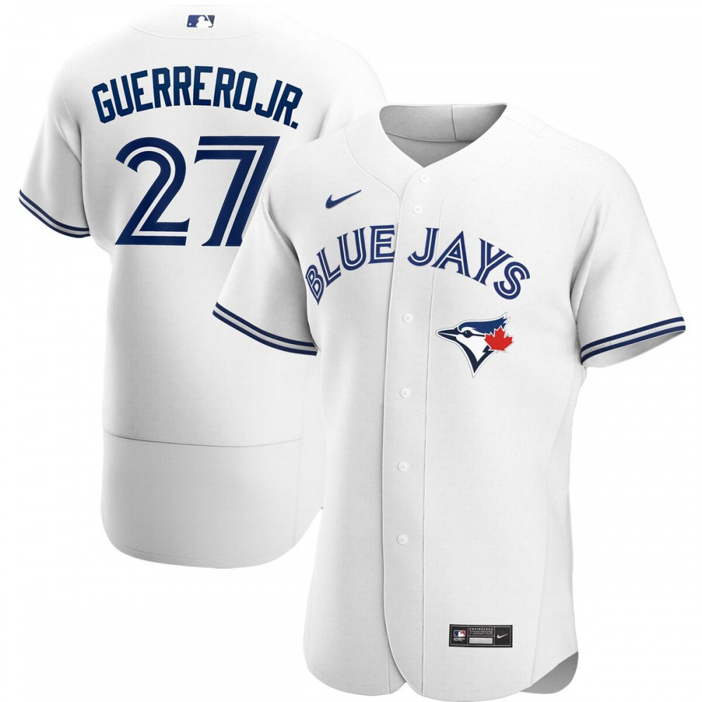 Vladimir Guerrero Jr. Toronto Blue Jays Home Athletic Fit Player Jersey White