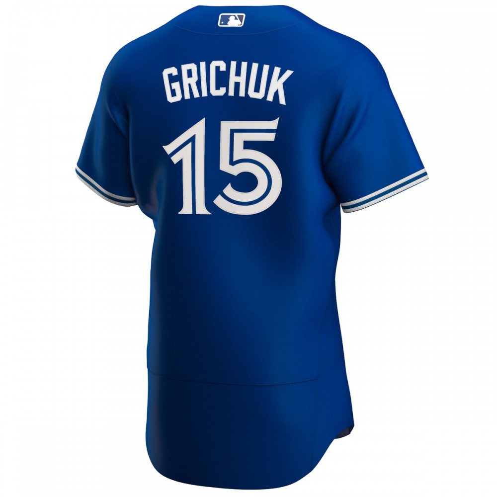 Randal Grichuk Toronto Blue Jays Alternate Athletic Fit Player Jersey Royal - view 3