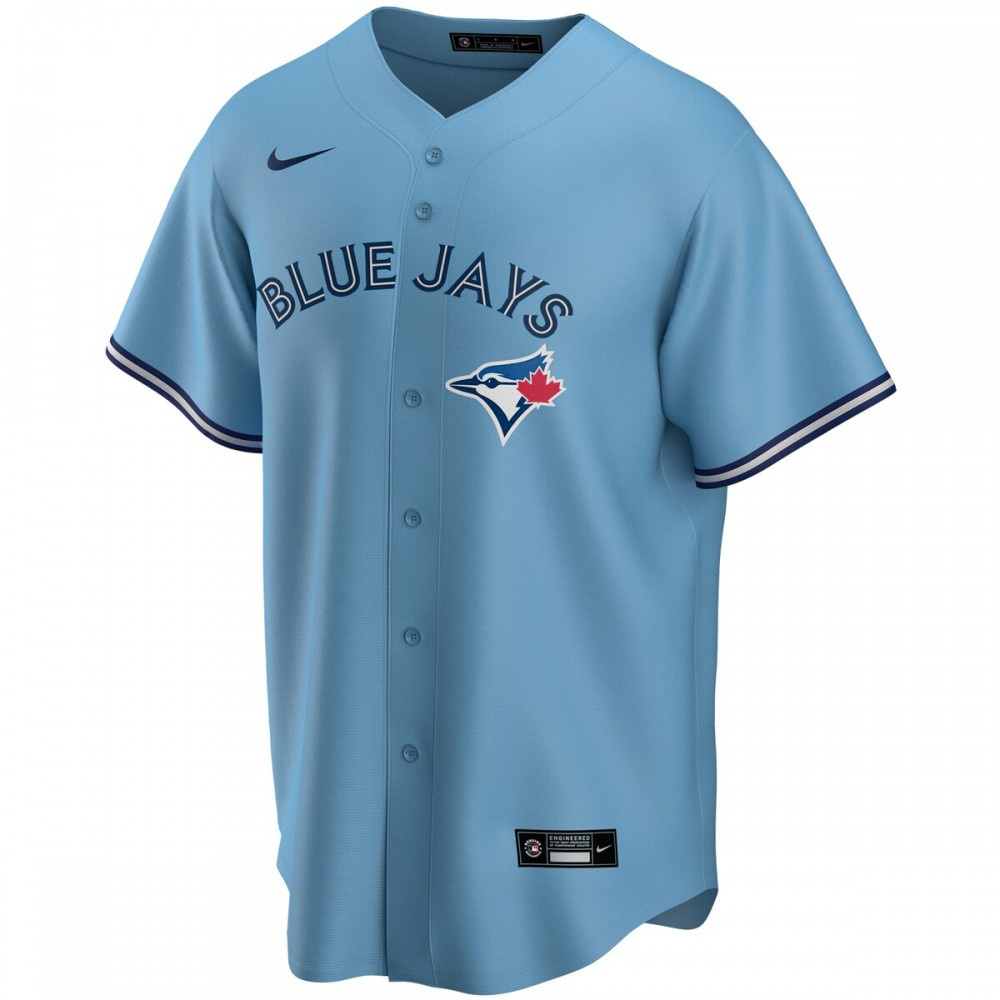 Toronto Blue Jays Youth Alternate Replica Team Jersey Powder Blue - view 2
