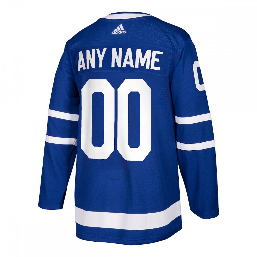Toronto Maple Leafs Athletic Fit Custom Jersey Blue - view 3