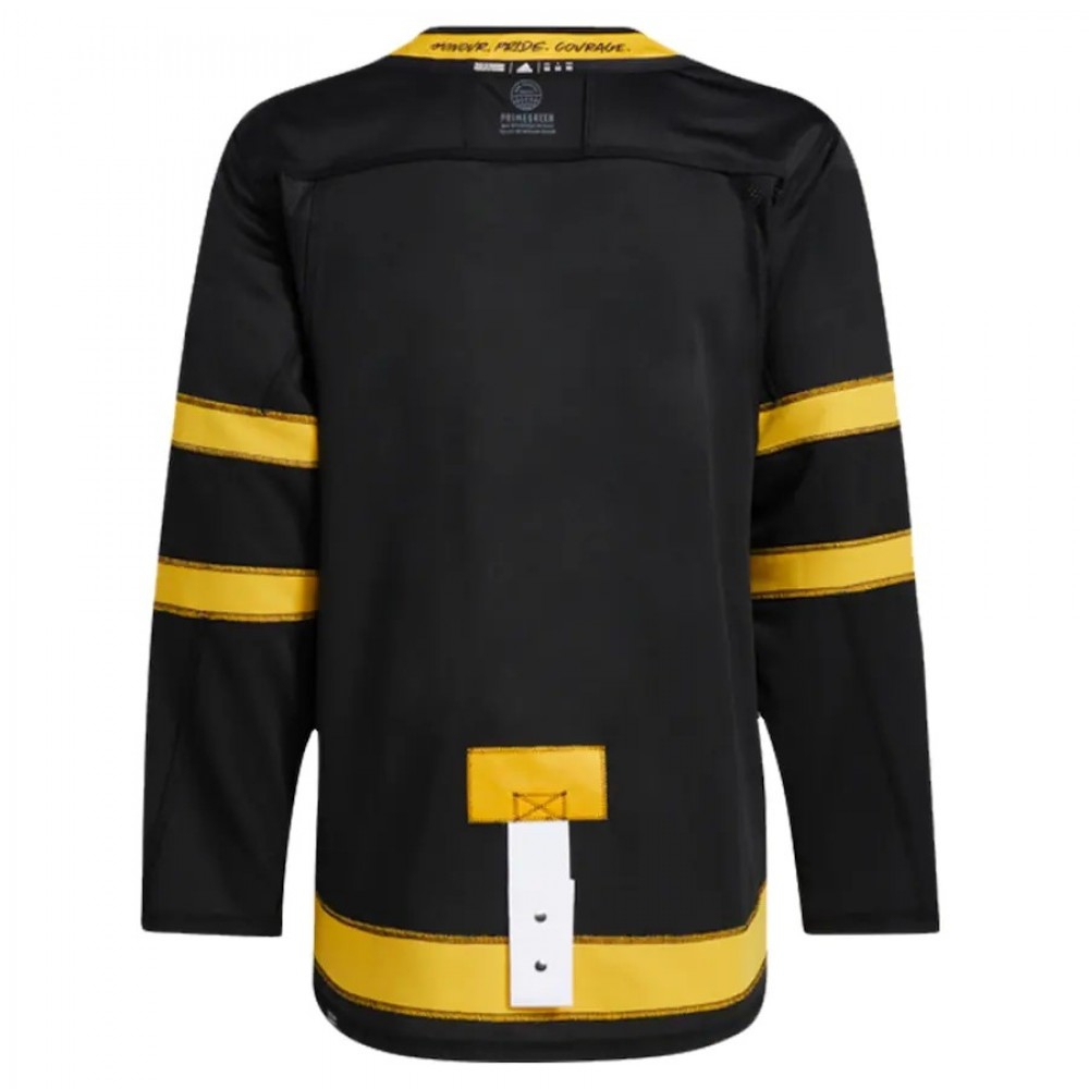 Men's Toronto Maple Leafs x drew house Black&Yellow Alternate Blank Jersey - view 2