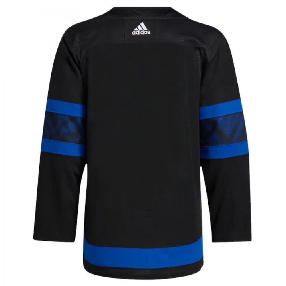 Men's Toronto Maple Leafs x drew house Black&Blue Alternate Blank Jersey - view 3