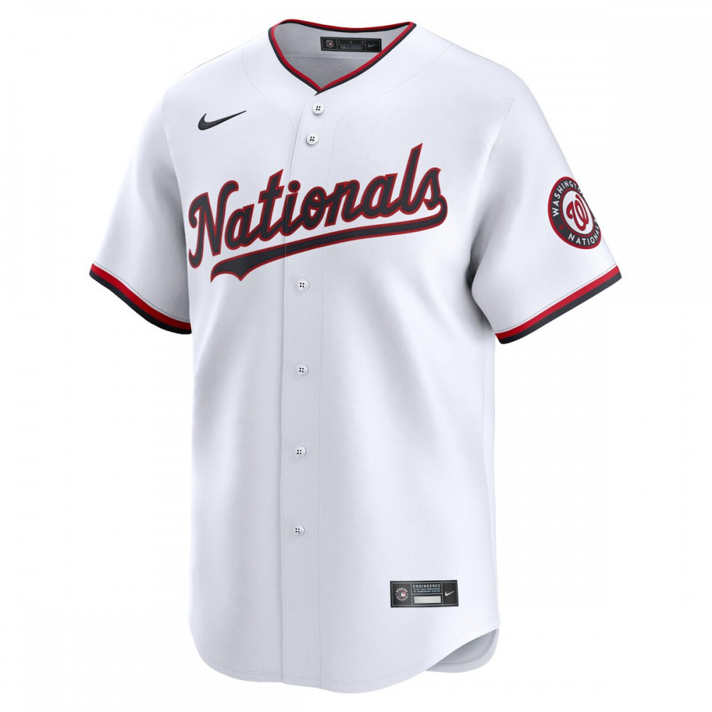 Washington Nationals Youth Home Limited Jersey White - view 2