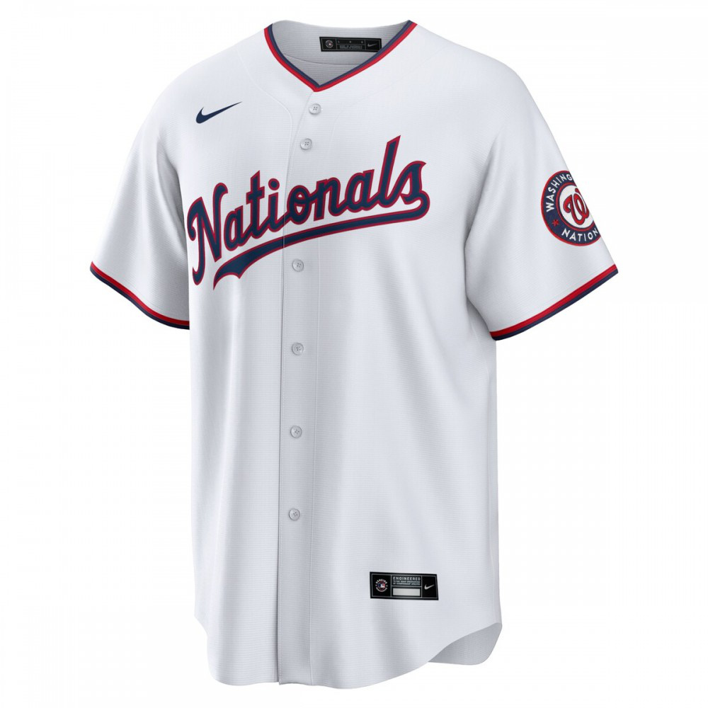 MacKenzie Gore Washington Nationals Home Replica Jersey White - view 2